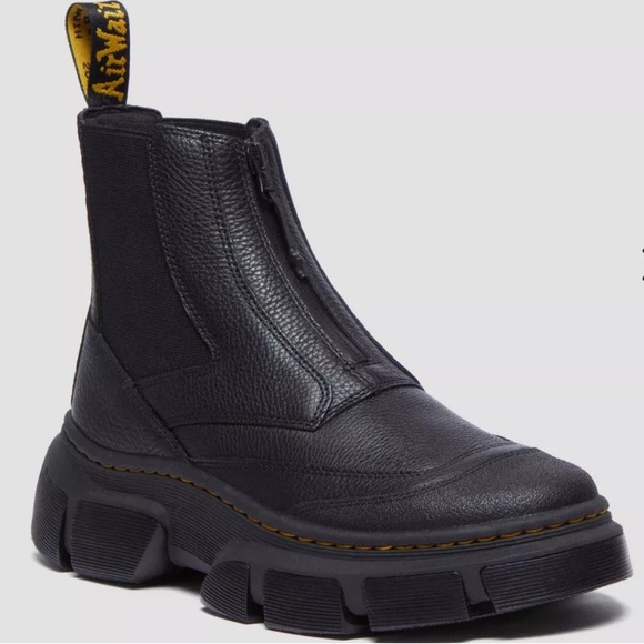 DMXL ZIP CHELSEA LEATHER BOOTS Women’s 10 - Picture 1 of 7